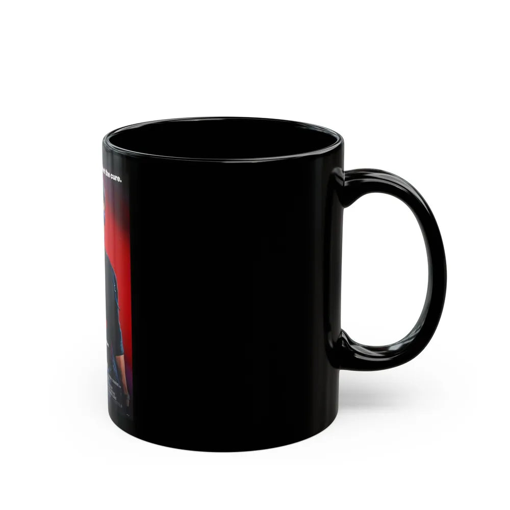 COBRA 1986 Movie Poster - Black Coffee Mug-Go Mug Yourself