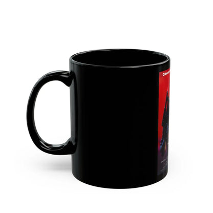 COBRA 1986 Movie Poster - Black Coffee Mug-Go Mug Yourself