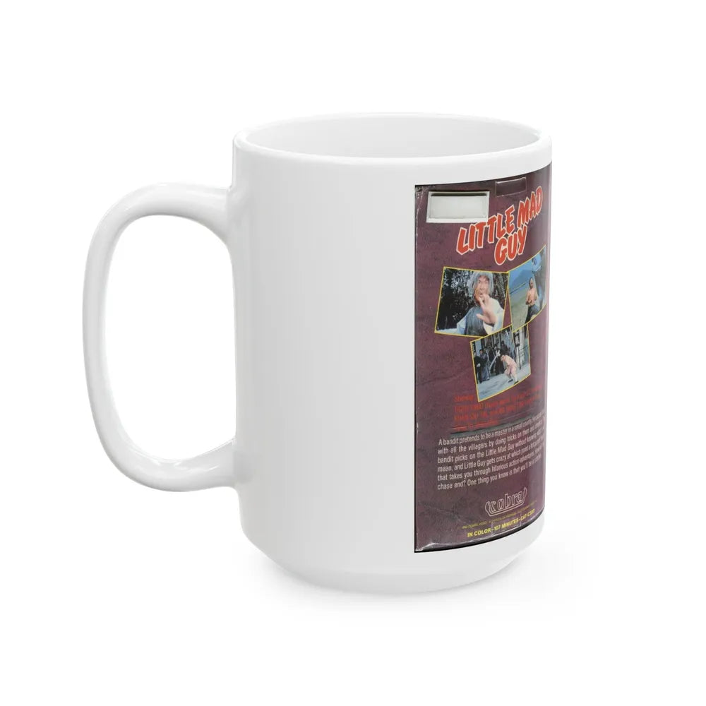 COBRA LITTLE MAD GUY (VHS COVER) - White Coffee Mug-Go Mug Yourself