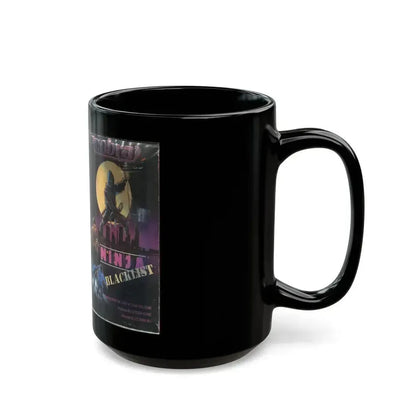 COBRA NINJA BLACKLIST (VHS COVER) - Black Coffee Mug - Go Mug Yourself
