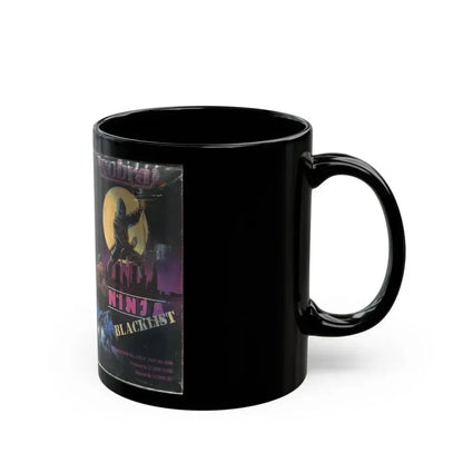 COBRA NINJA BLACKLIST (VHS COVER) - Black Coffee Mug - Go Mug Yourself