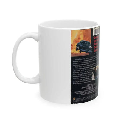 COBRA STALLONE (VHS COVER) - White Coffee Mug - Go Mug Yourself
