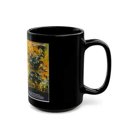 COBRA THUNDERBOLT (VHS COVER) - Black Coffee Mug - Go Mug Yourself