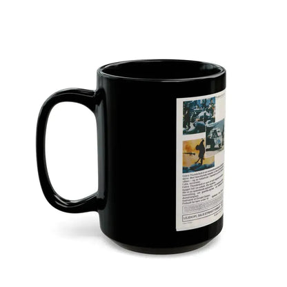 COBRA THUNDERBOLT (VHS COVER) - Black Coffee Mug - Go Mug Yourself
