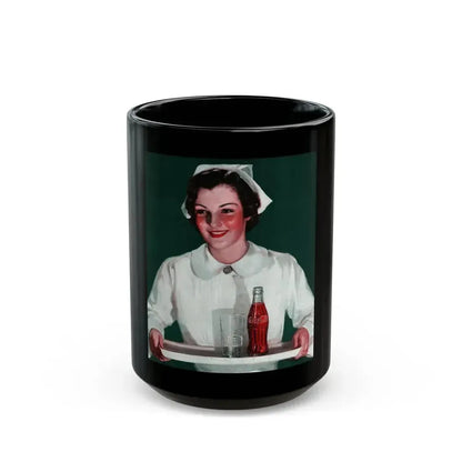Coca-Cola ad, Ladies' Home Journal, April 1934 - Black Coffee Mug 15oz - Go Mug Yourself