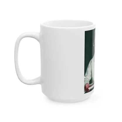 Coca-Cola ad, Ladies' Home Journal, April 1934 - White Coffee Mug - Go Mug Yourself