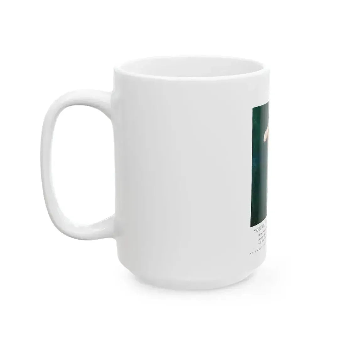 Coca-Cola ad, The Ladies' Home Journal, April, 1925 - White Coffee Mug - Go Mug Yourself