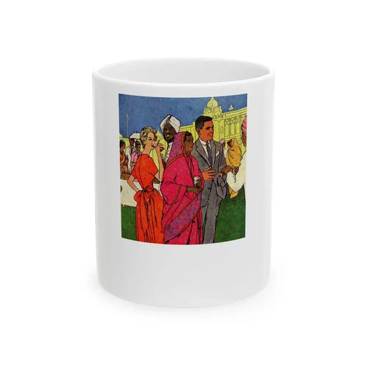 Coca-Cola advertisement (1), 1957 - White Coffee Mug 11oz - Go Mug Yourself