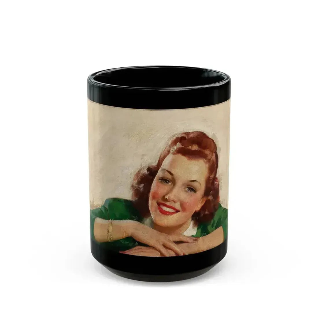 Coca-Cola advertisement (1) - Black Coffee Mug 15oz - Go Mug Yourself