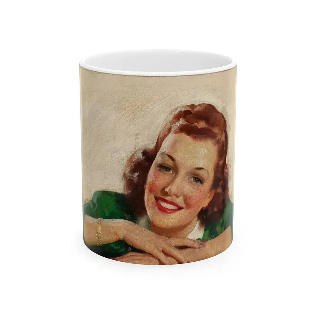 Coca-Cola advertisement (1) - White Coffee Mug 11oz - Go Mug Yourself