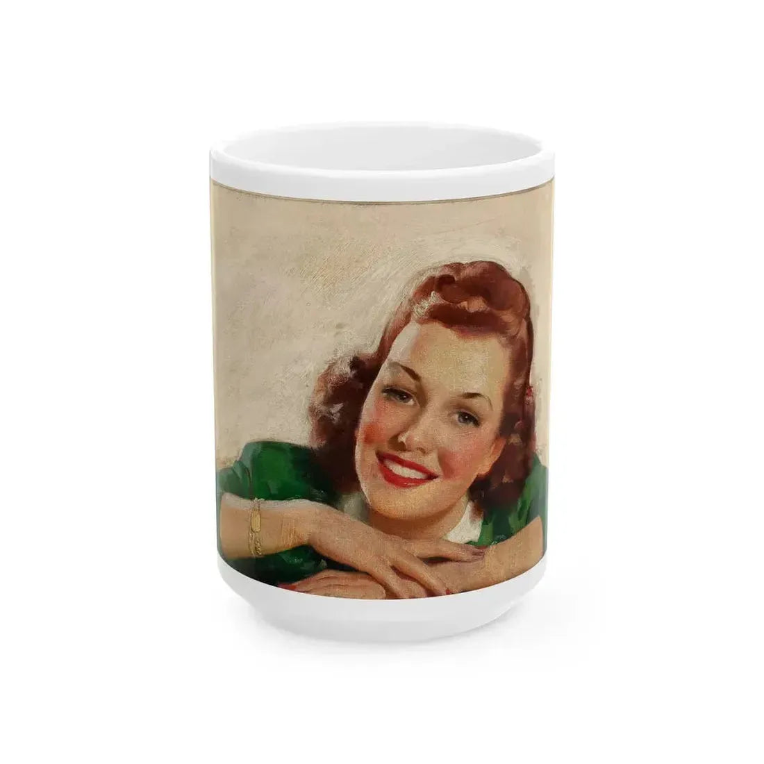 Coca-Cola advertisement (1) - White Coffee Mug 15oz - Go Mug Yourself