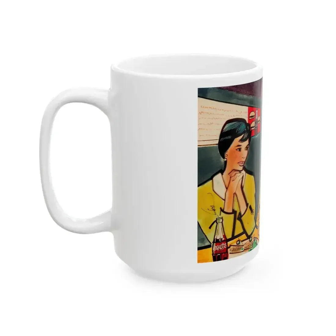 Coca-Cola advertisement (2) - White Coffee Mug - Go Mug Yourself