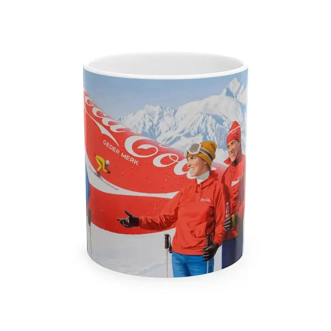 Coca-Cola advertisement - White Coffee Mug 11oz - Go Mug Yourself