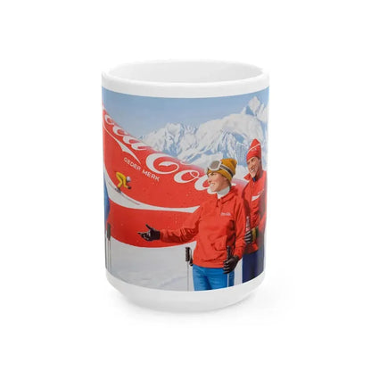 Coca-Cola advertisement - White Coffee Mug 15oz - Go Mug Yourself