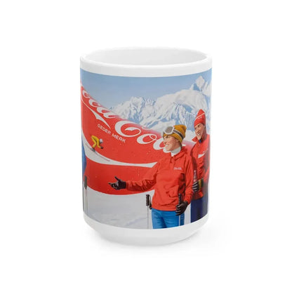 Coca-Cola advertisement - White Coffee Mug 15oz - Go Mug Yourself