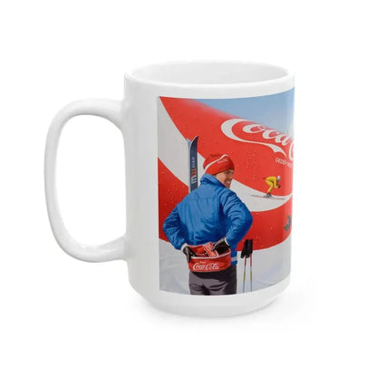 Coca-Cola advertisement - White Coffee Mug - Go Mug Yourself