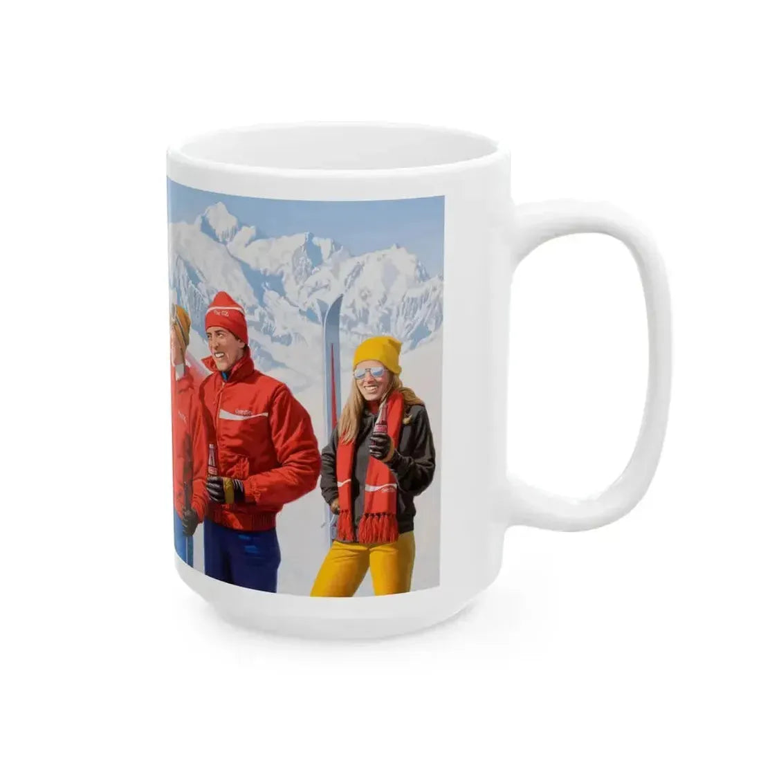 Coca-Cola advertisement - White Coffee Mug - Go Mug Yourself
