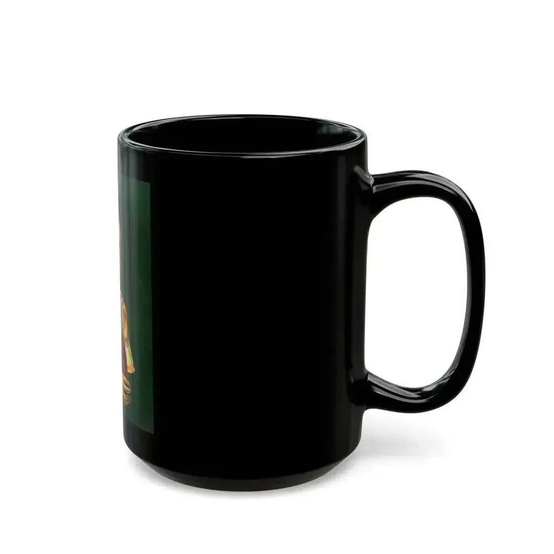 Coca-Cola advertising illustration_1 - Black Coffee Mug - Go Mug Yourself