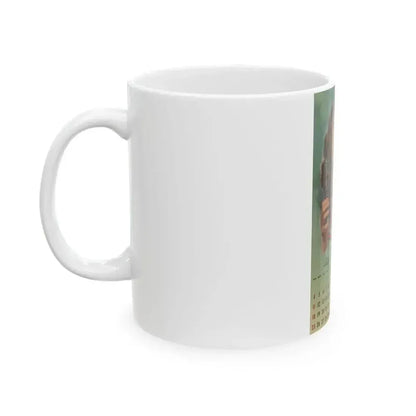 Coca Cola, calendar advertisement 7-8, 1948 - White Coffee Mug - Go Mug Yourself