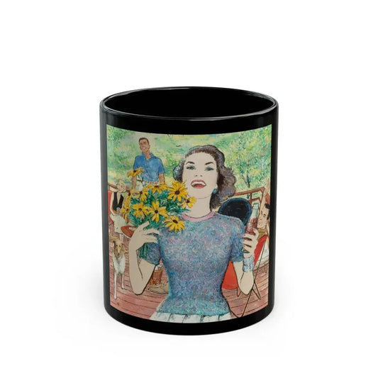 Coca-Cola on the Deck - Black Coffee Mug 11oz - Go Mug Yourself