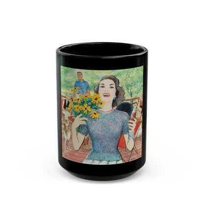 Coca-Cola on the Deck - Black Coffee Mug 15oz - Go Mug Yourself