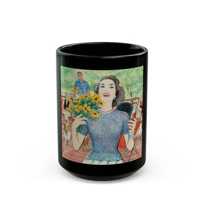 Coca-Cola on the Deck - Black Coffee Mug 15oz - Go Mug Yourself