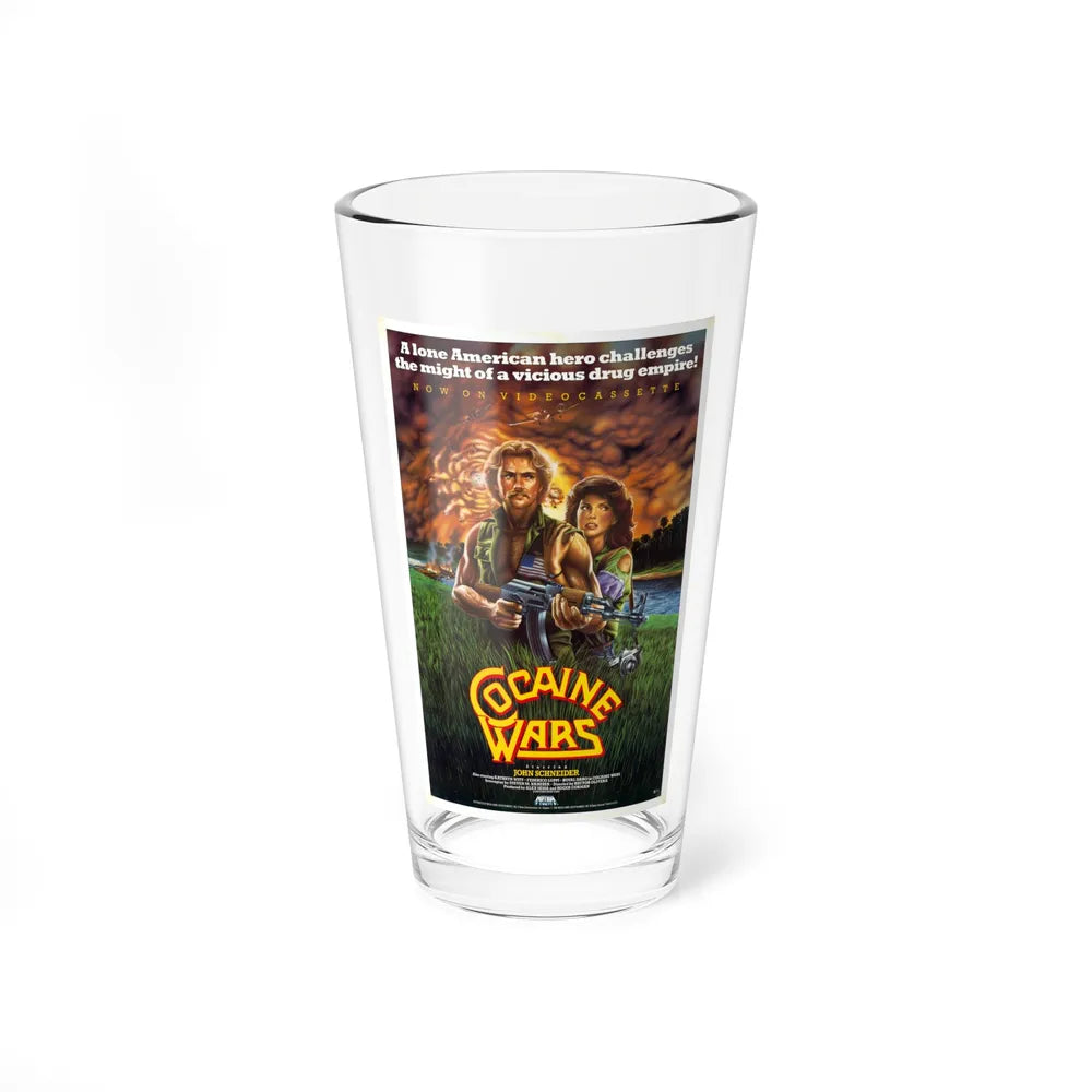 COCAINE WARS 1985 Movie Poster - Pint Glass 16oz-16oz-Go Mug Yourself