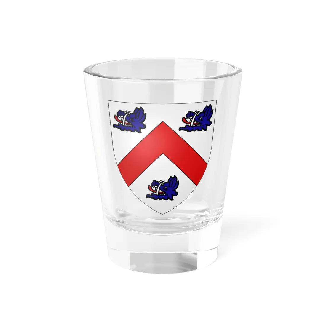 Cochrane arms (Scotland) (Coat of Arms) Shot Glass 1.5oz 1.5oz - Go Mug Yourself