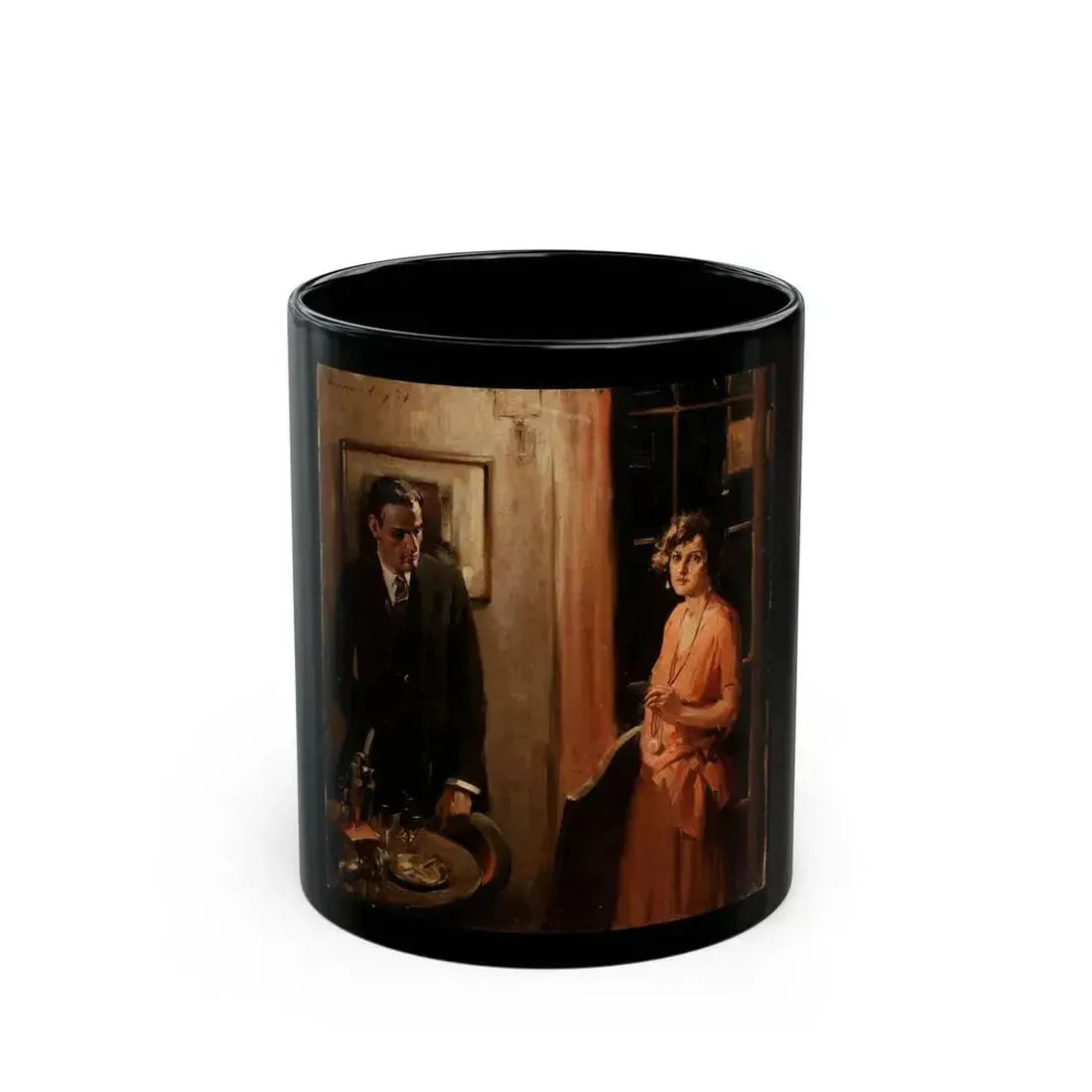 Cocktail Hour, 1924 - Black Coffee Mug 11oz - Go Mug Yourself
