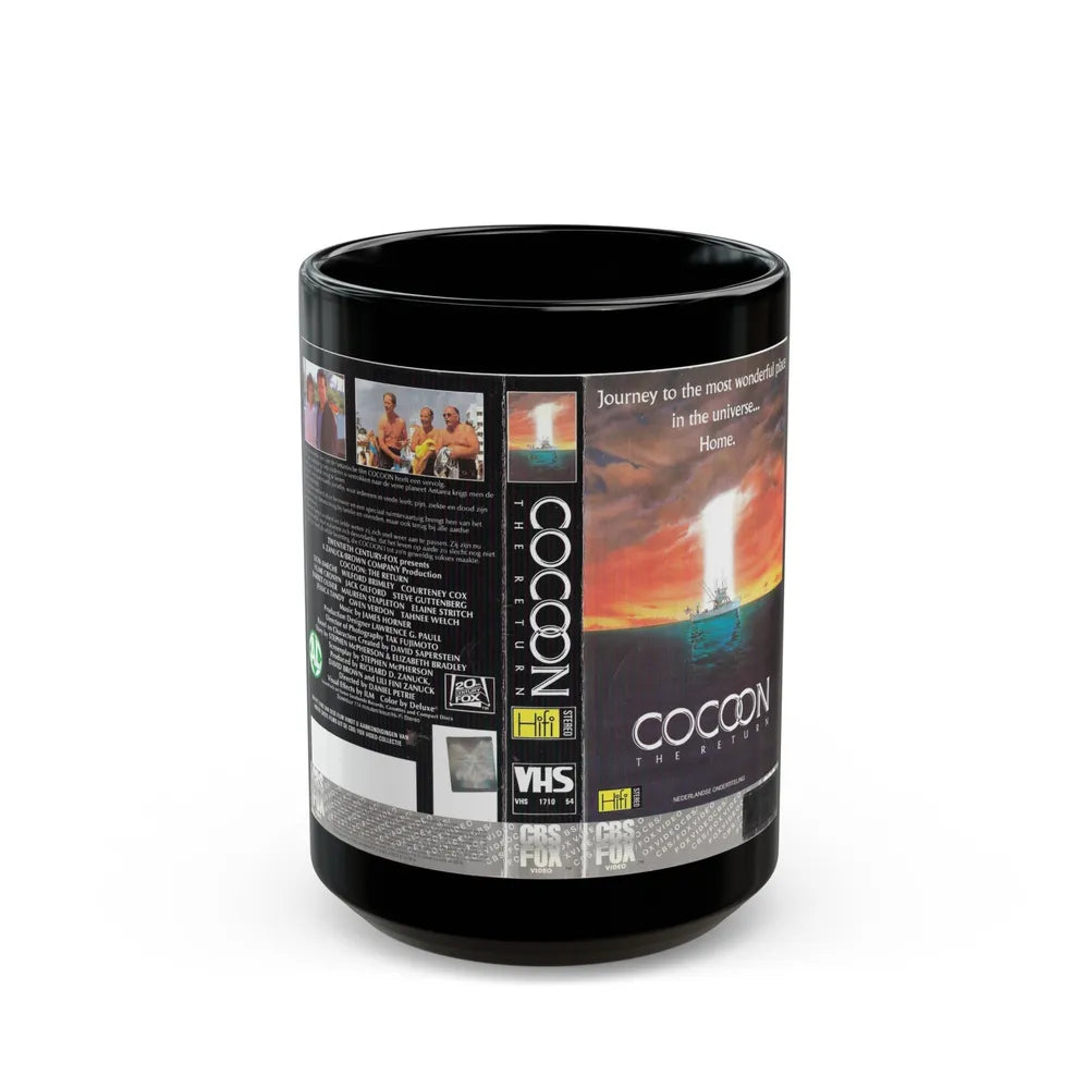 COCOON 2 THE RETURN (VHS COVER) - Black Coffee Mug-15oz-Go Mug Yourself