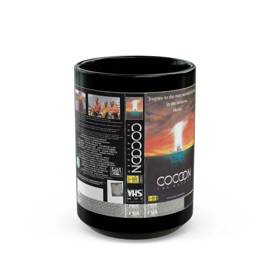 COCOON 2 THE RETURN (VHS COVER) - Black Coffee Mug 15oz - Go Mug Yourself