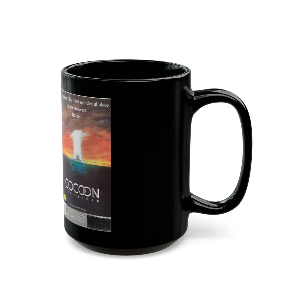 COCOON 2 THE RETURN (VHS COVER) - Black Coffee Mug-Go Mug Yourself