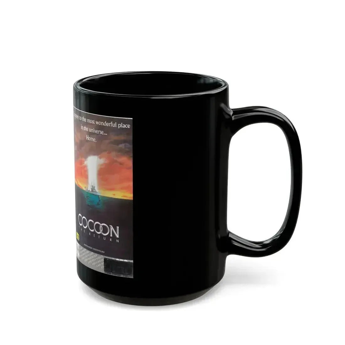 COCOON 2 THE RETURN (VHS COVER) - Black Coffee Mug - Go Mug Yourself