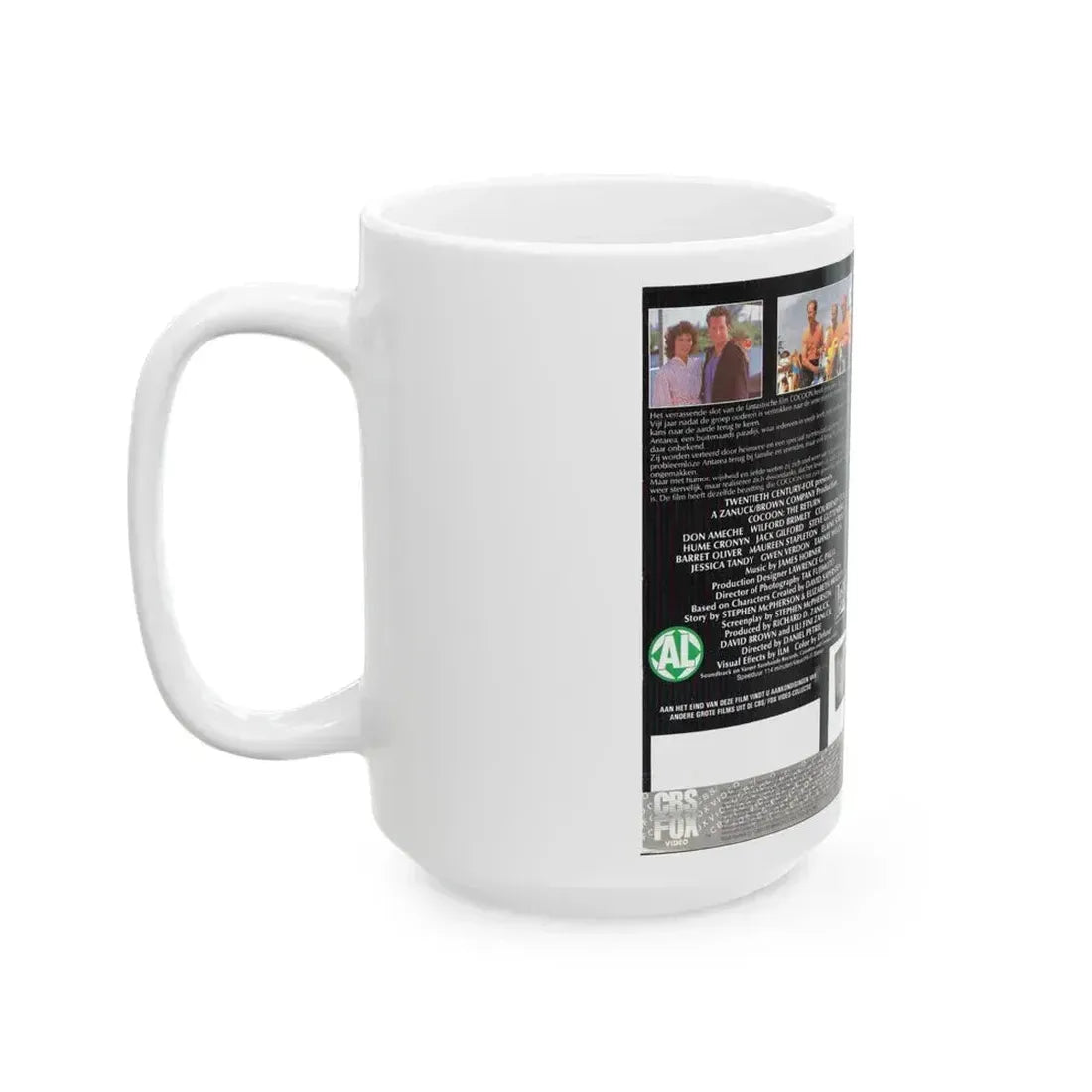 COCOON 2 THE RETURN (VHS COVER) - White Coffee Mug - Go Mug Yourself