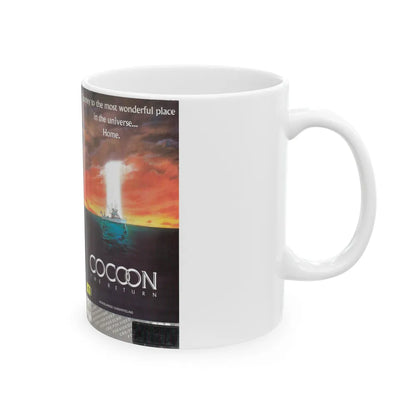 COCOON 2 THE RETURN (VHS COVER) - White Coffee Mug-Go Mug Yourself