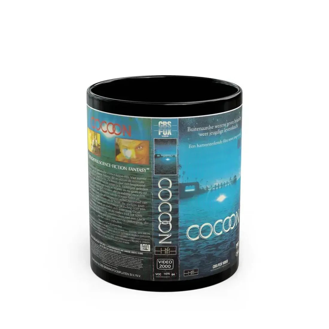 COCOON (VHS COVER) - Black Coffee Mug 11oz - Go Mug Yourself
