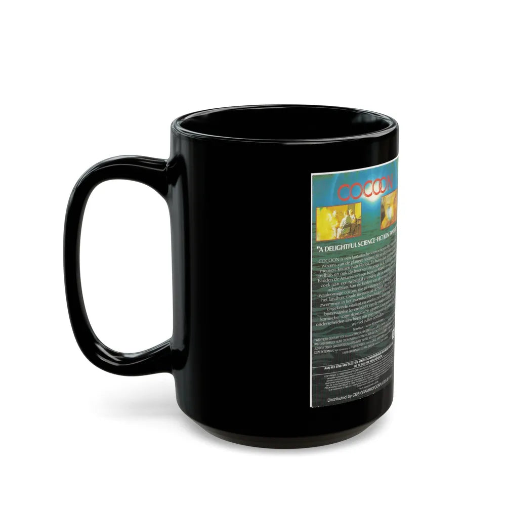 COCOON (VHS COVER) - Black Coffee Mug-Go Mug Yourself