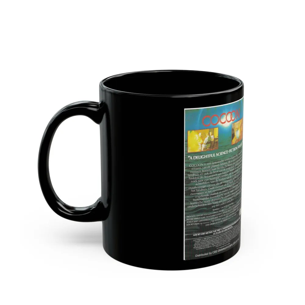 COCOON (VHS COVER) - Black Coffee Mug-Go Mug Yourself