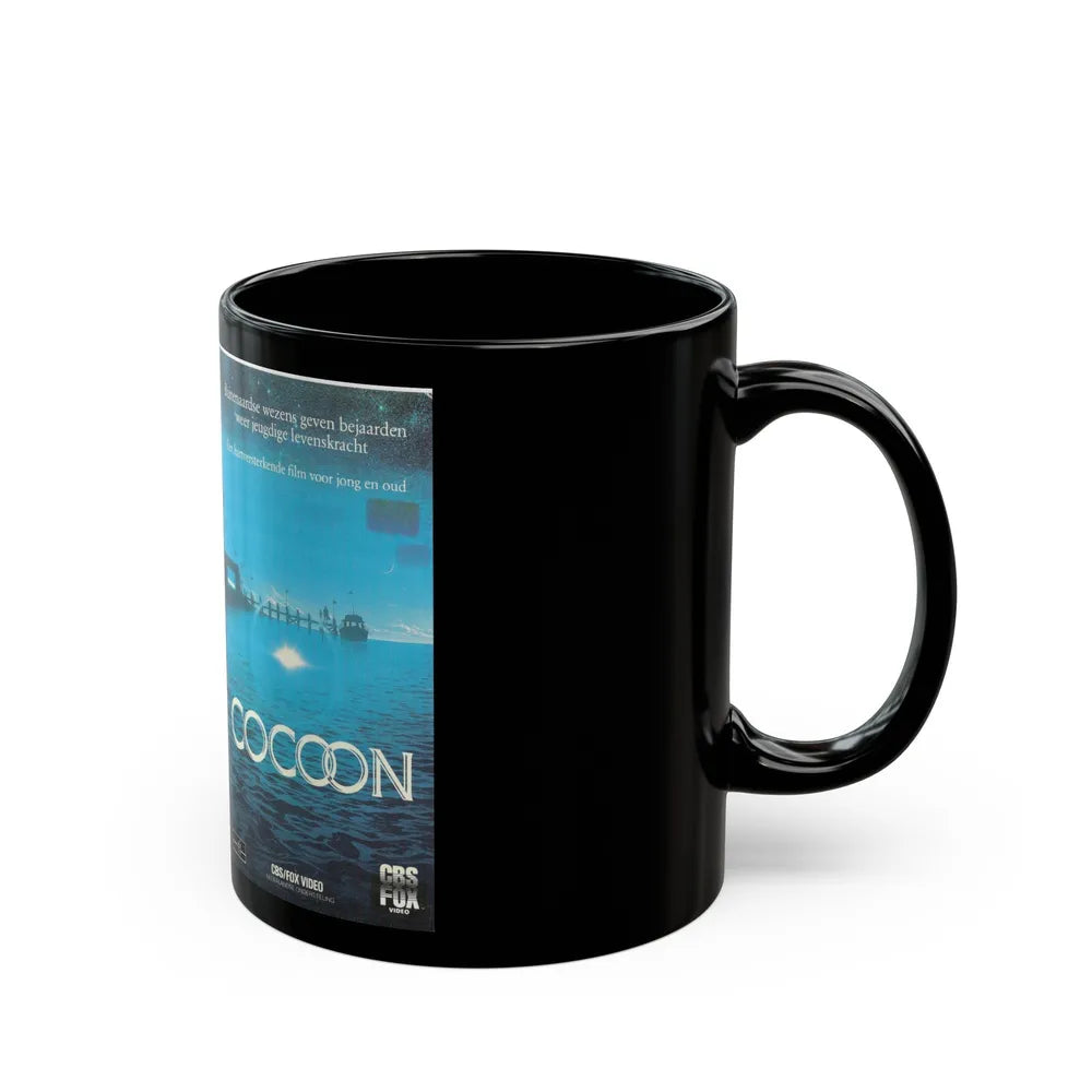 COCOON (VHS COVER) - Black Coffee Mug-Go Mug Yourself