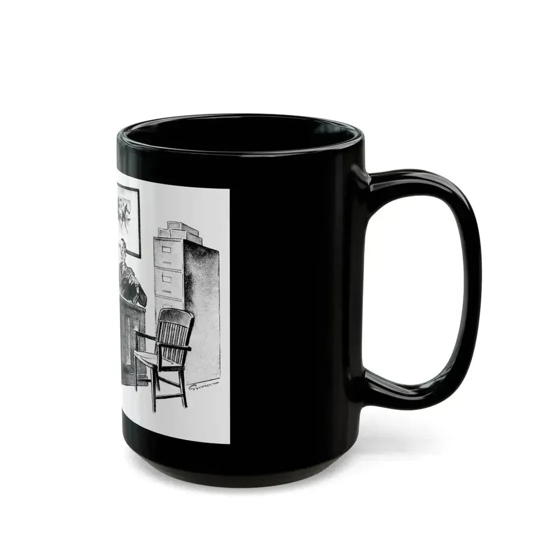 Code for Susan, Liberty magazine, February 6, 1937 - Black Coffee Mug - Go Mug Yourself