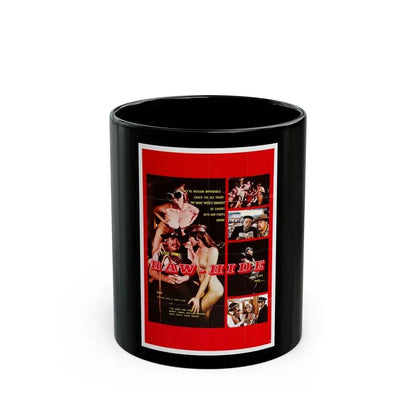 CODE NAME RAW HIDE 1971 Movie Poster - Black Coffee Mug 11oz - Go Mug Yourself