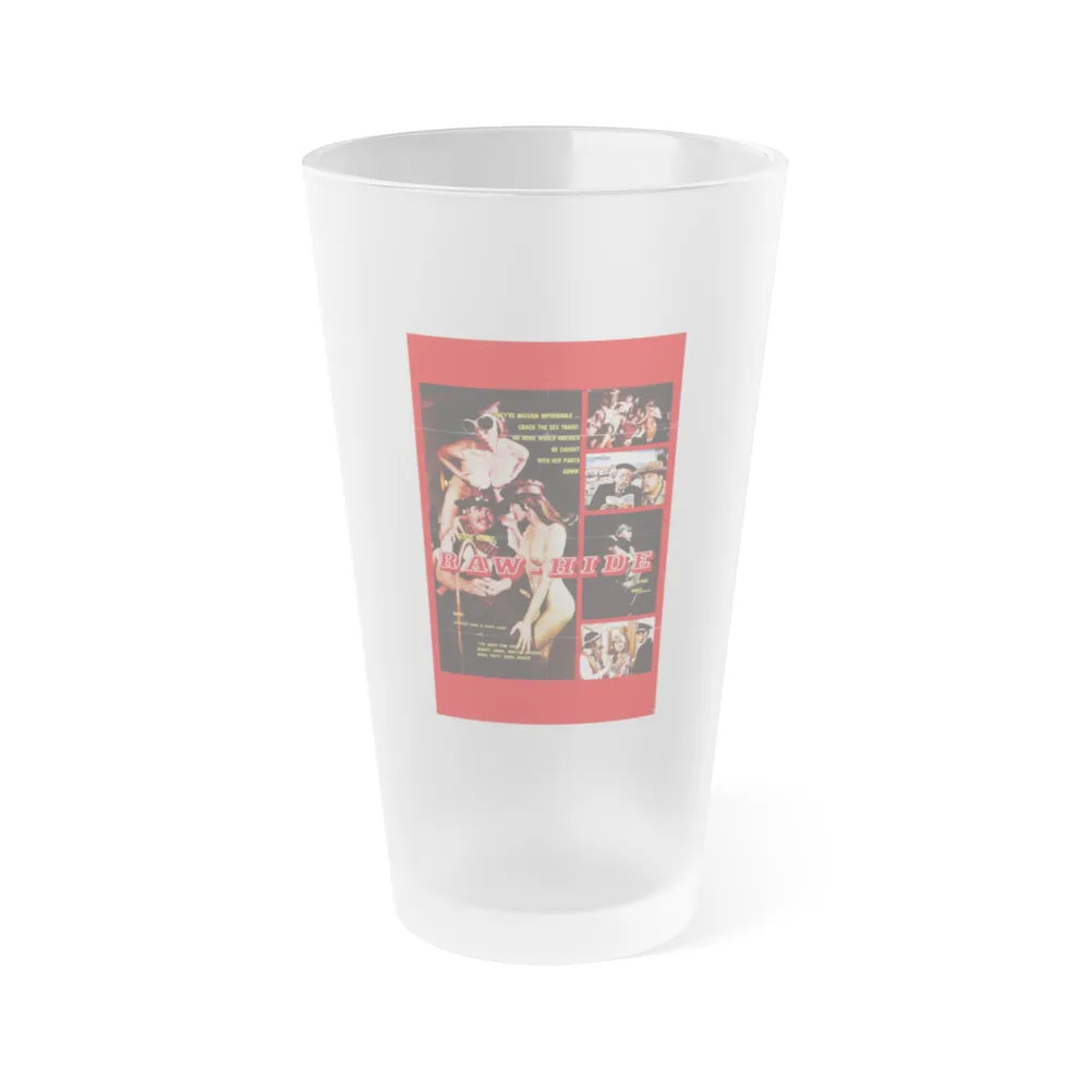 CODE NAME RAW HIDE 1971 Movie Poster - Frosted Pint Glass 16oz-16oz-Frosted-Go Mug Yourself