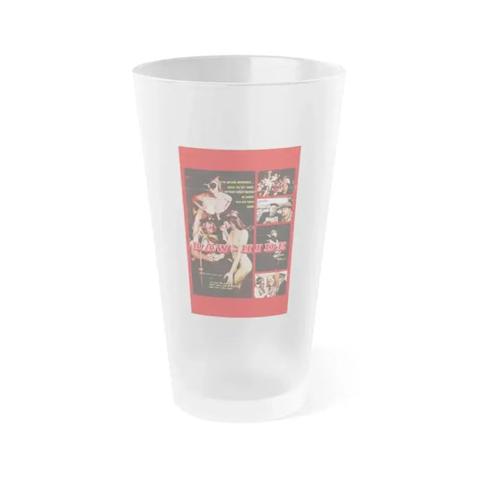 CODE NAME RAW HIDE 1971 Movie Poster - Frosted Pint Glass 16oz 16oz Frosted - Go Mug Yourself
