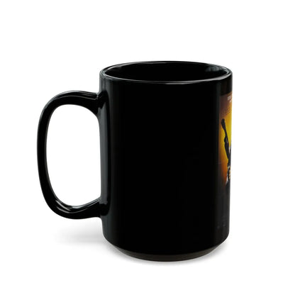 CODE OF SILENCE 1985 Movie Poster - Black Coffee Mug-Go Mug Yourself