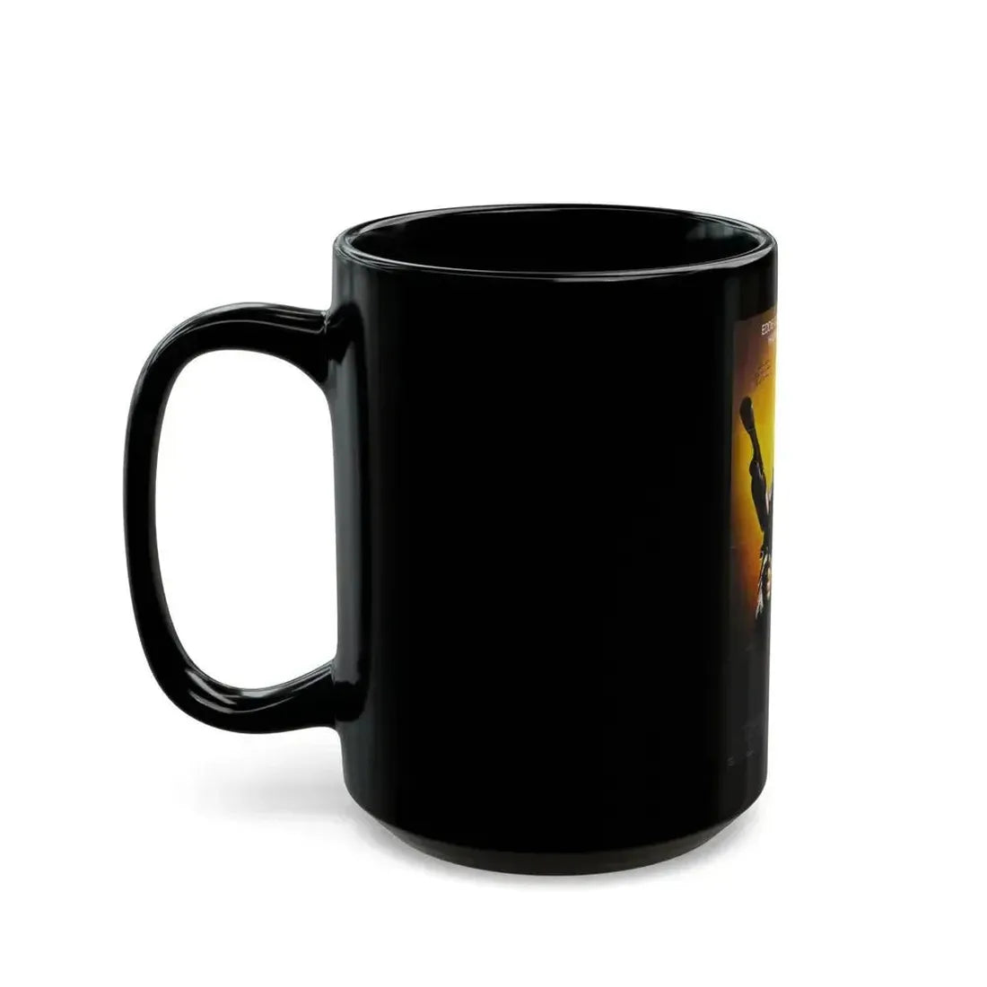CODE OF SILENCE 1985 Movie Poster - Black Coffee Mug - Go Mug Yourself