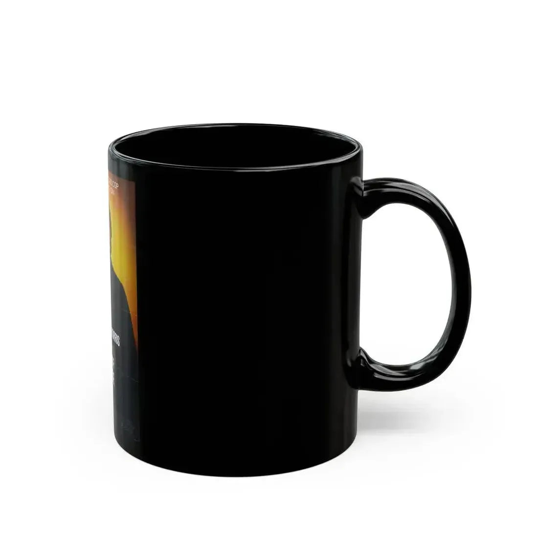 CODE OF SILENCE 1985 Movie Poster - Black Coffee Mug - Go Mug Yourself