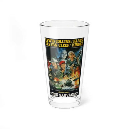 CODENAME WILDGEESE 1984 Movie Poster - Pint Glass 16oz-16oz-Go Mug Yourself