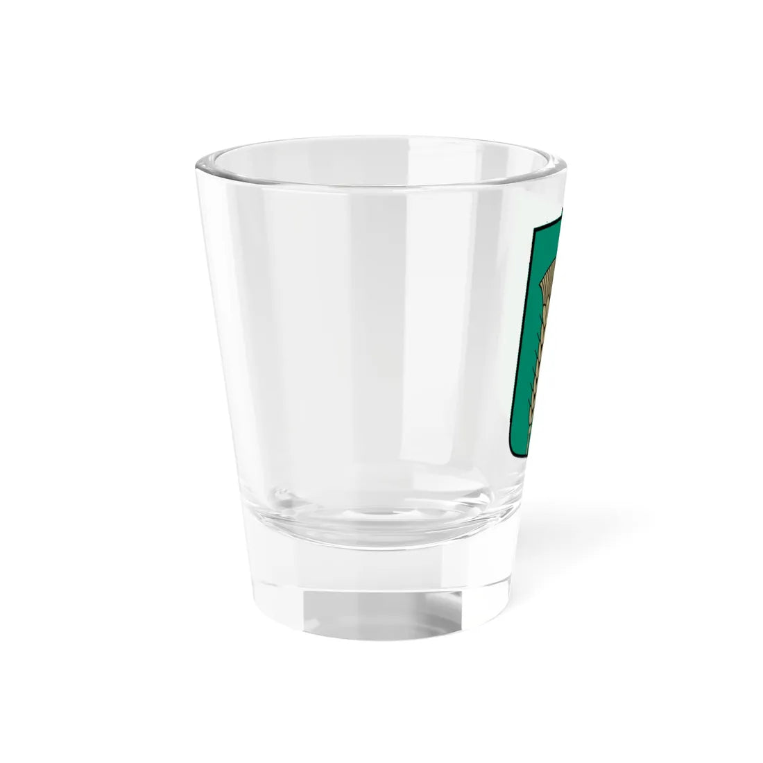 Codes pagasta ģerbonis (Latvia) (Coat of Arms) Shot Glass 1.5oz - Go Mug Yourself