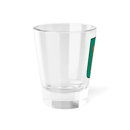 Codes pagasta ģerbonis (Latvia) (Coat of Arms) Shot Glass 1.5oz - Go Mug Yourself