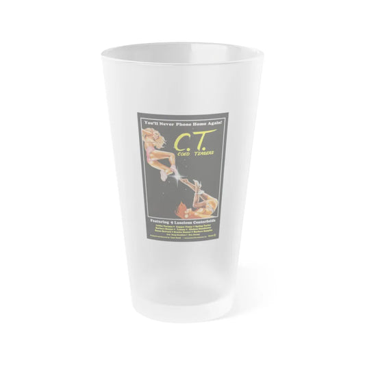 COED TEASERS 1983 Movie Poster - Frosted Pint Glass 16oz-16oz-Frosted-Go Mug Yourself